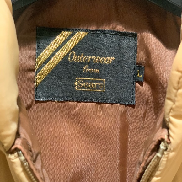 Tan Puffer Vest - Picture 3 of 6